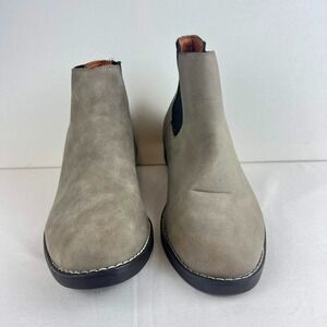 Men's Suede Chelsea Boots - Gray